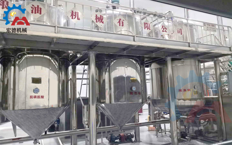 精炼脱磷脱酸